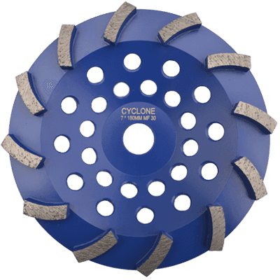 Cyclone Turbo Cup Wheel Blue 180mm 12S product image