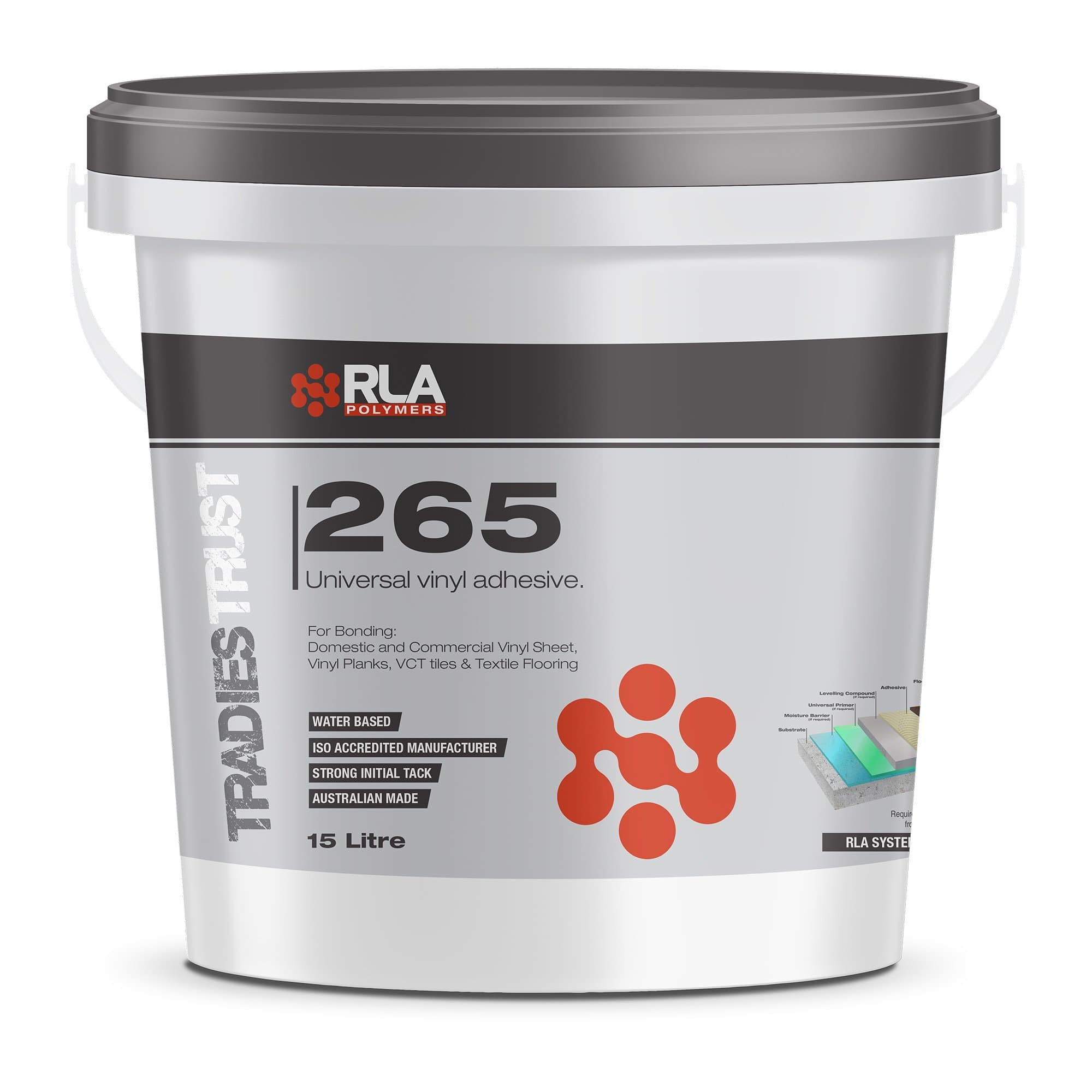 RLA 265 Universal Vinyl Adhesive product image