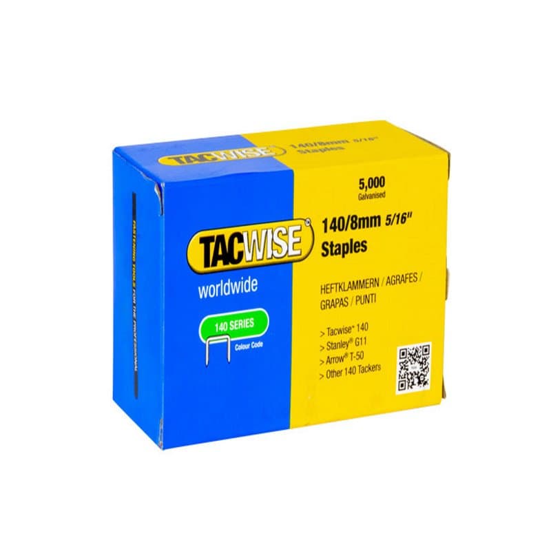 Tackwise Hammer Tacker Staples 8mm product image