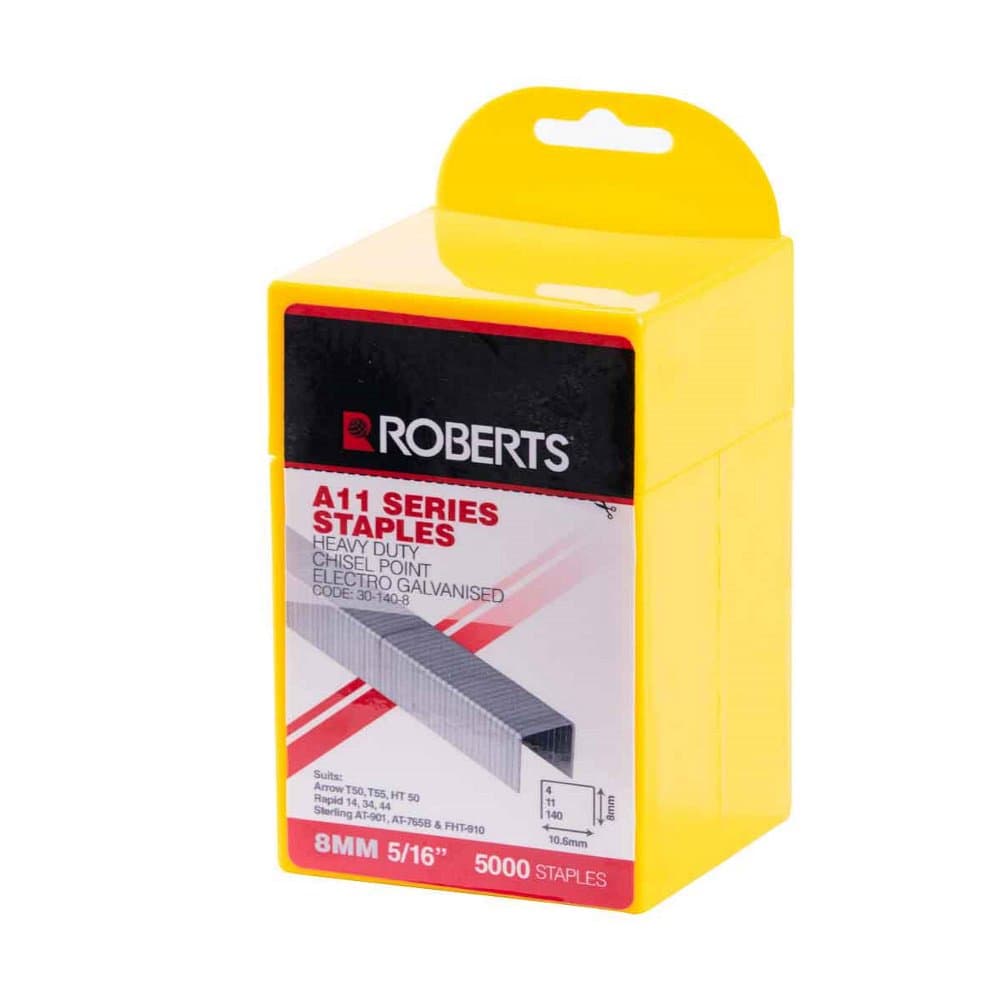 Roberts Hammer Tacker Staples 8mm product image